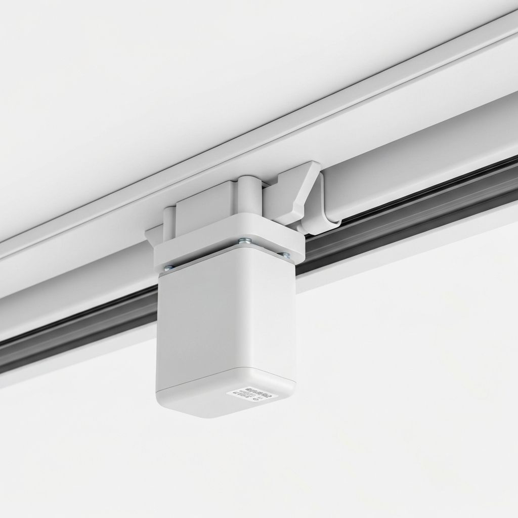 تفاصيل محرك ستارة كهربائية على سكة سقفية